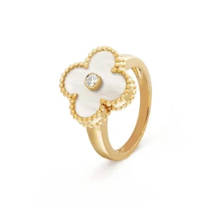 Clover Single Diamond Ring