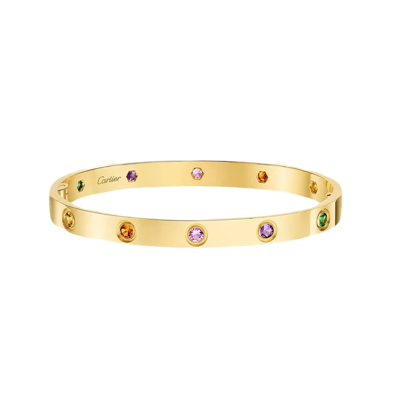 RAINBOW LOVE BRACELET 6.1MM 10 DIAMONDS - Image 7