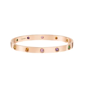RAINBOW LOVE BRACELET 6.1MM 10 DIAMONDS
